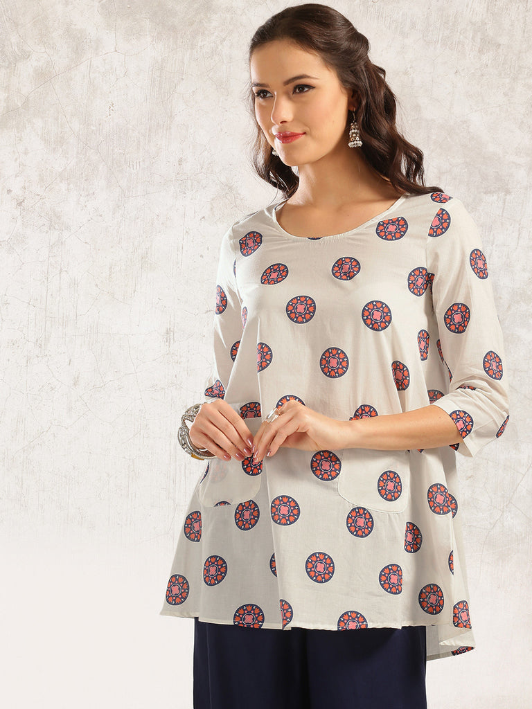 Satin Cotton Fabric New Kurti Designs 2019 With Palazzo For Office Girls |  Party wear kurtis, Fashion, Off white designer